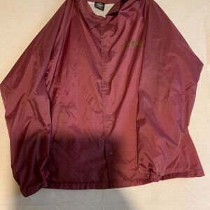 Thrasher Jacket Mens X Large Dark Red Windbreaker Lightweight Skateboarding
